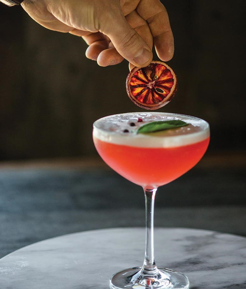 Serving Up: The Aperol Sour at Forks & Fingers