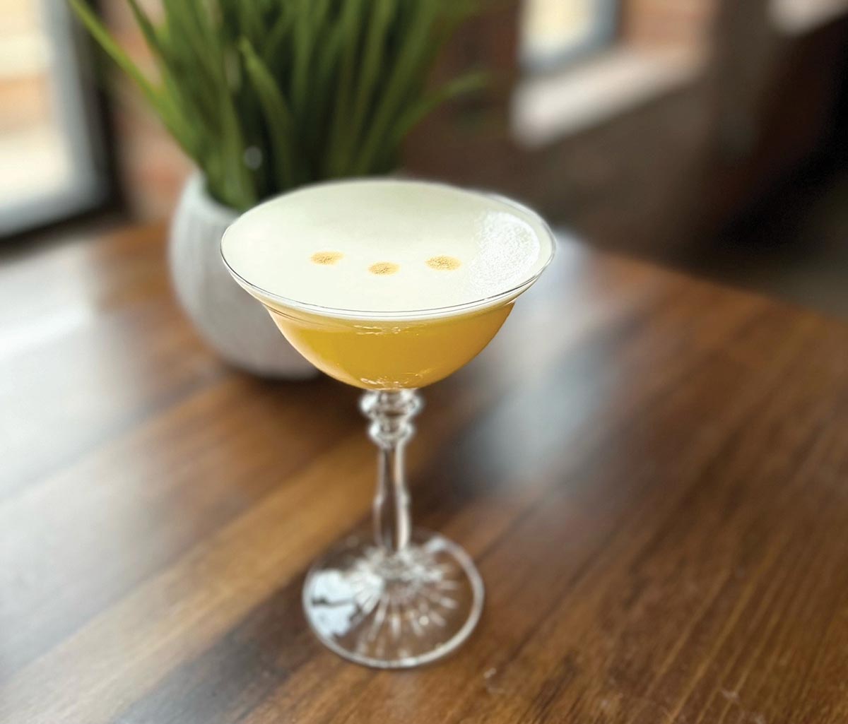 Serving Up: Fire by Forge’s Passion Fruit Pisco Sour