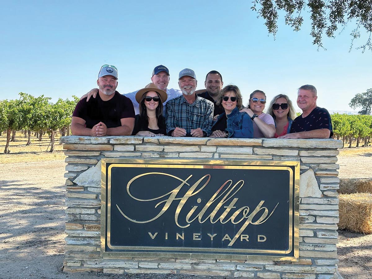 CDI Sales Teams Visit J. Lohr Vineyards