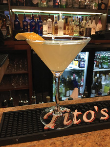 Limoncello Martini