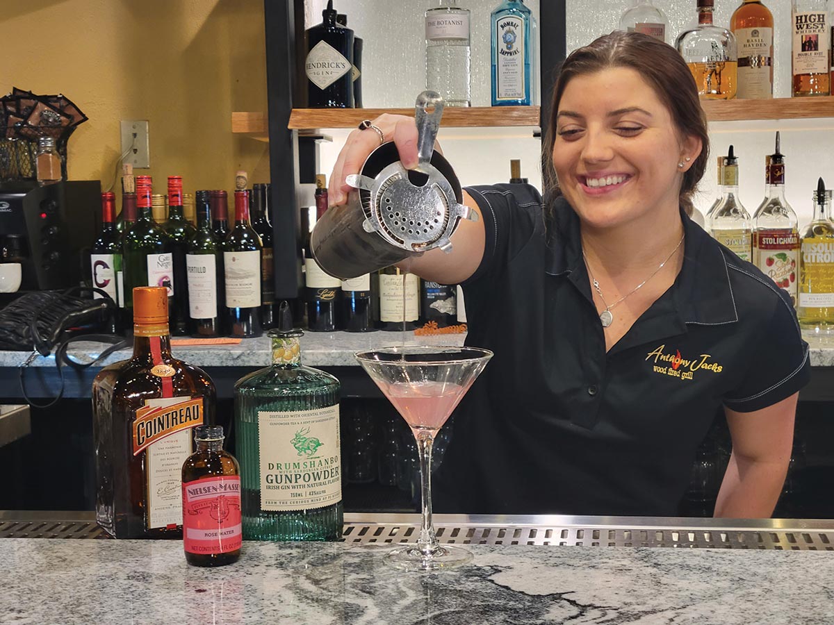 Serving Up: The Guns & Roses Cosmo at Anthony Jacks Wood Fired Grill