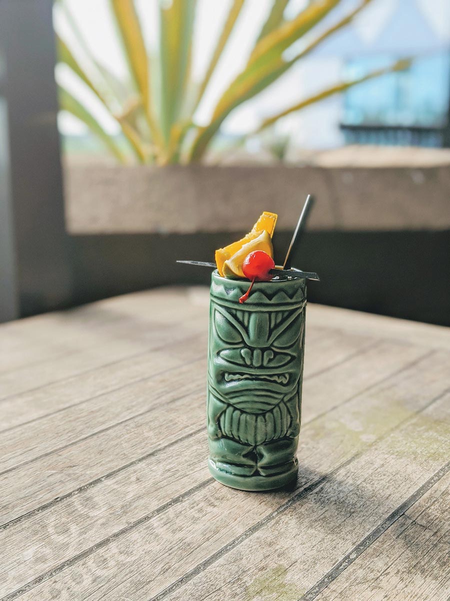 Black Infusions Tiki Mug Program Showcases Tropical Tastes