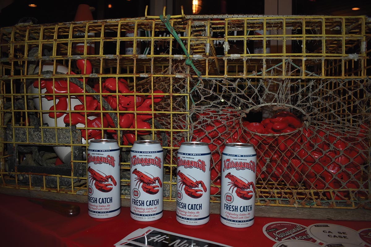 Narragansett Beer Debuts Latest Brew at Shell & Bones