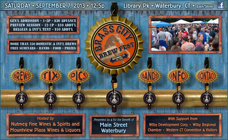 September 7, 2013: Brass City BrewFest