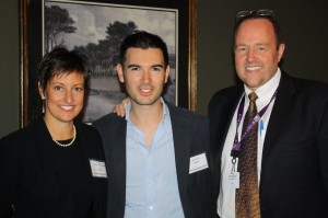 Susan McQuade, Brand Manager, Winebow, Philippo Zardetto  of Zardetto Wines in Italy and Tom Simpson, General Manager  of Winebow.