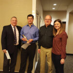 Tom Kachmarck; Andrew Clement, 2015 Brown Forman Tequila Category Winner; Frank McDonough, 2014 recipient; Audrey Sanders.