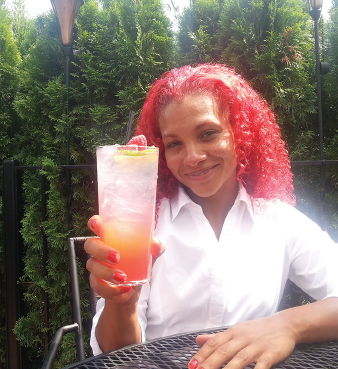 Serving Up: Bella Restaurant’s “Raspberry and Lavender G & T”