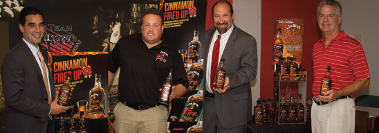 JIM BEAM KENTUCKY FIRE LAUNCHES AT CDI