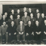 The Hartley & Parker sales force in 1942. Founder Julius Rosenberg is seated, third from left.