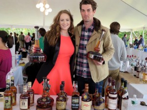 Jessica Paul, Opici Spirits Manager with Willett Bourbon products and Drew Kulsveen, Master Distiller, Willett Distillery. Jessica Paul, Opici Spirits Manager with Willett Bourbon products and Drew Kulsveen, Master Distiller, Willett Distillery.