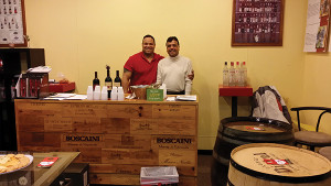 Darchell Wilson, Sales Representative, ACE Distributing and Deepak Pattani.
