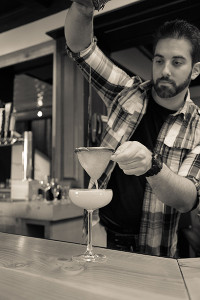 Bartender Adam Patrick