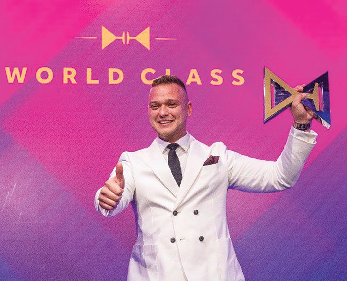 Michalčík Named Diageo World Class Best Bartender