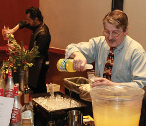 Finalist Andy Pezzuoli from La Trattoria in Canton in foreground.