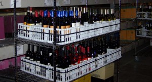 Angelini Wines in Stock Room