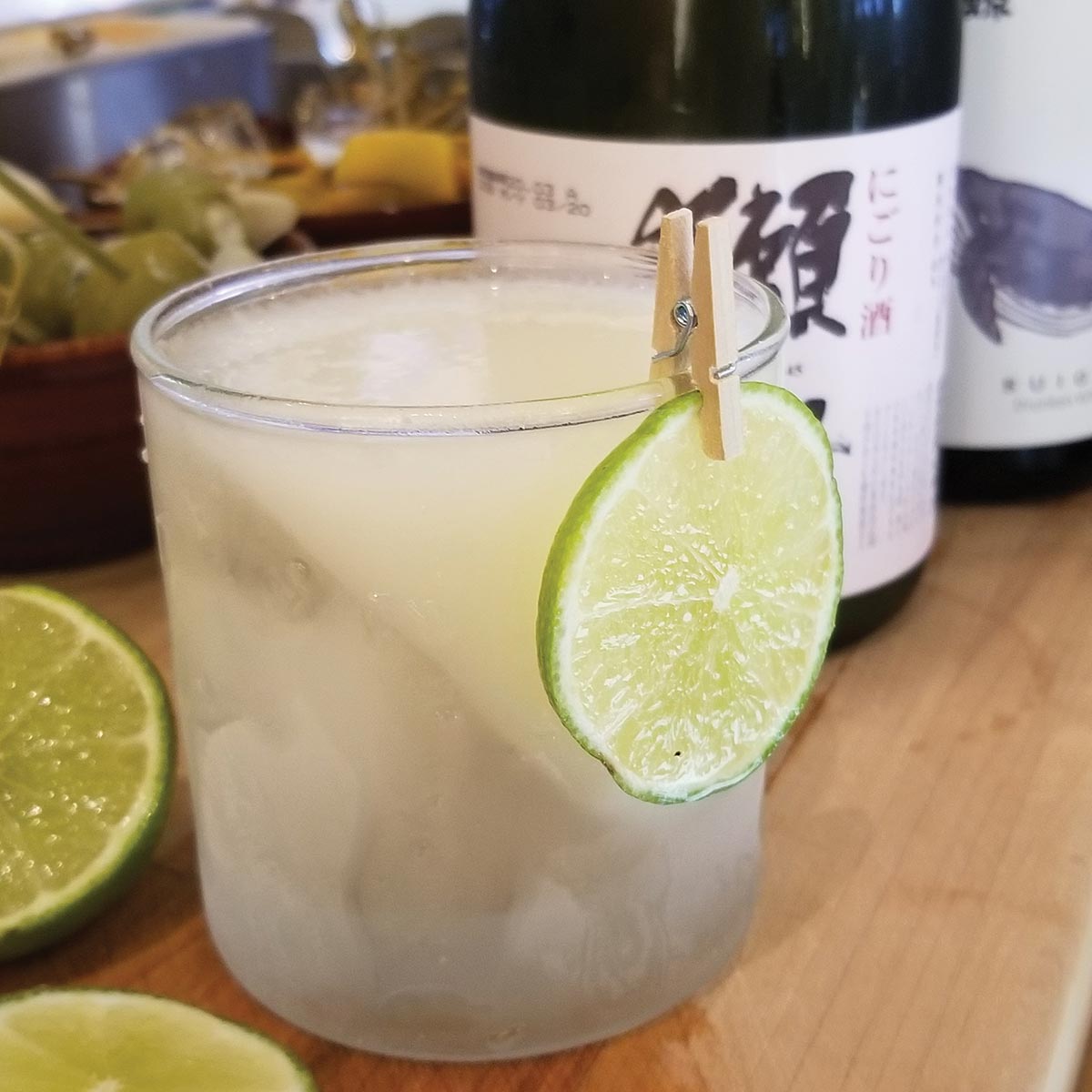 Serving Up: The Sake Gimlet at Arethusa al tavolo