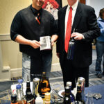 Joe Aceto, Bar Manager Mezzo Grille and United States Bartenders Guild CT Chapter Member, and Gary Dritschler, Campari USA.