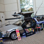 The iconic DeLorean welcomed guests to Brescome Barton’s “Art of the Cocktail” event.