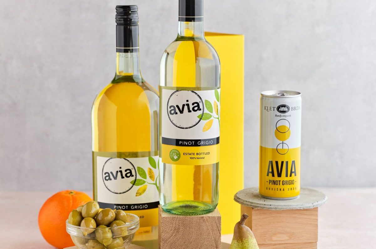 Avia Pinot Grigio Offered in New Canned Format