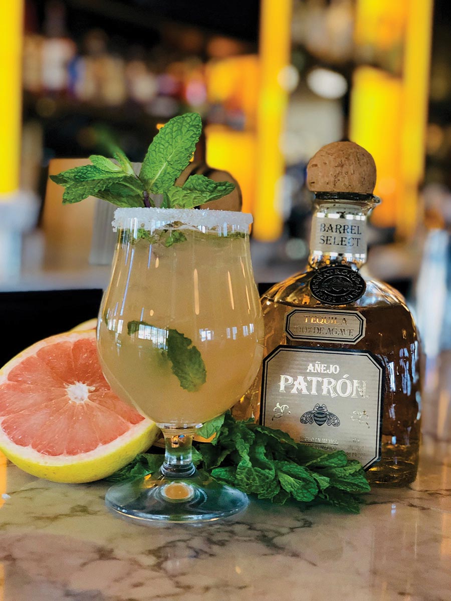 Serving Up: The Barrel Select Mint Paloma at Avvio