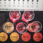 The tasting line up.
