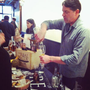 Bailey Pryor, CEO and President of Real McCoy Spirits, Corp. at Rum for All’s tasting and seminar.