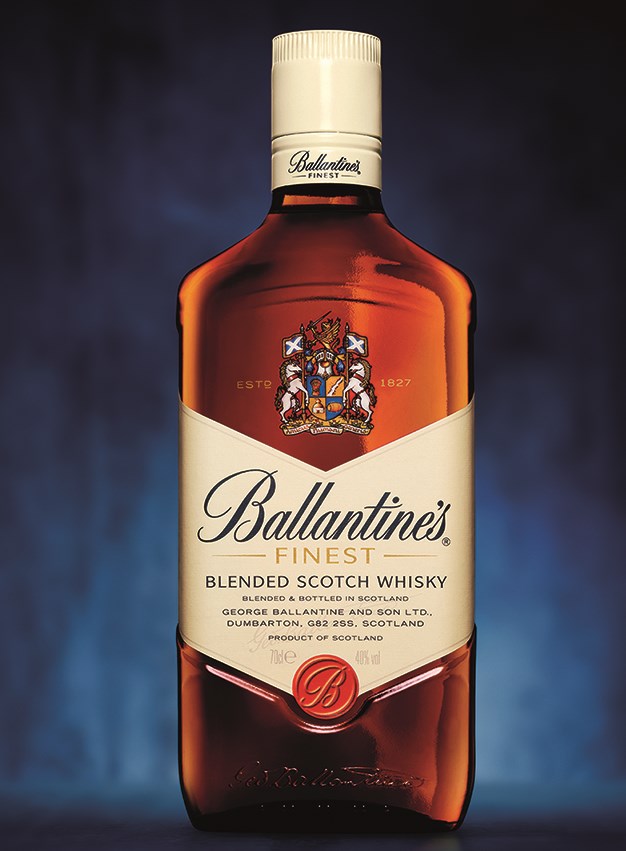 BALLANTINE’S UPDATES ITS FINEST BOTTLE