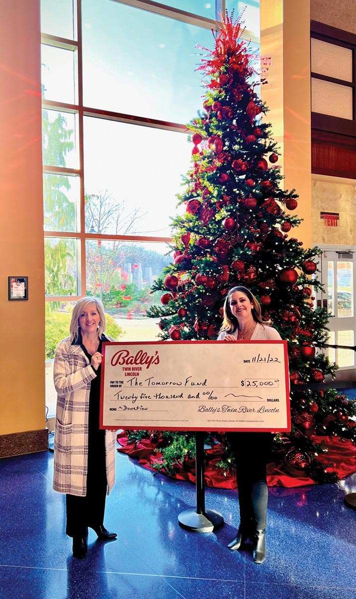 Bally’s Donates to The Tomorrow Fund Childhood Cancer Program