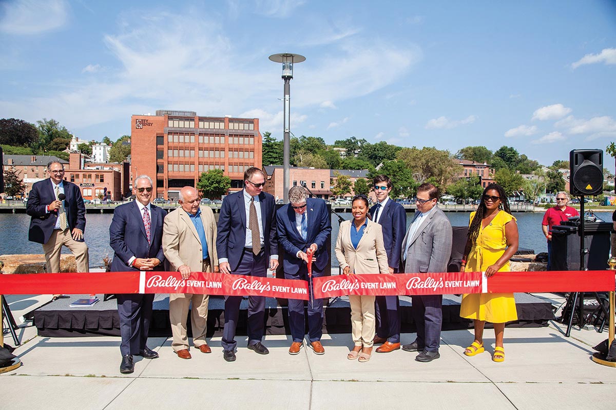 Bally’s Open Space Celebration Hosts State Officials