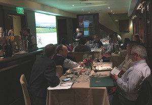 Brescome Barton'a March wine tasting showcased Banfi high-end selections.