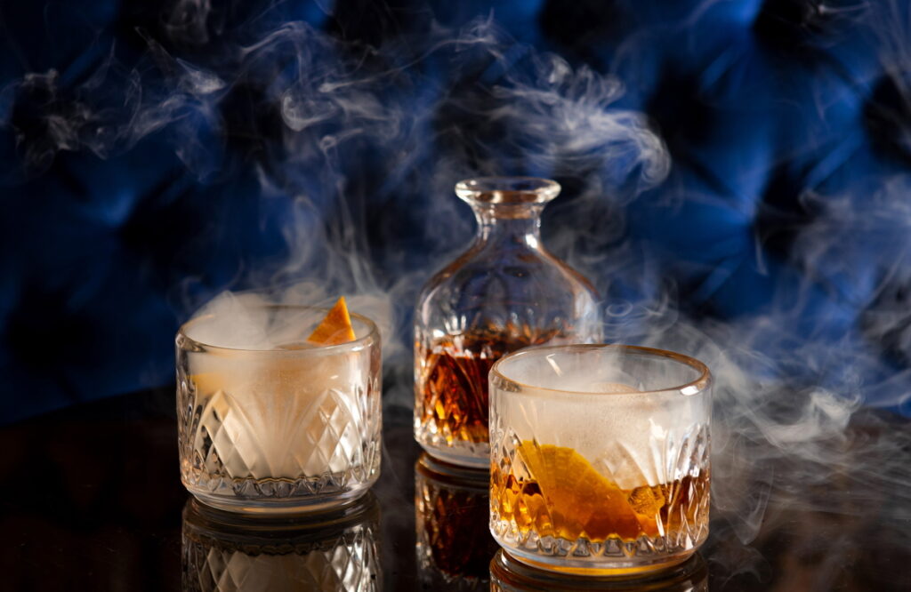 The Twin Fashioned, with star anise and clove smoke. Photo courtesy of Bar Chrystie / by Liz Clayman.