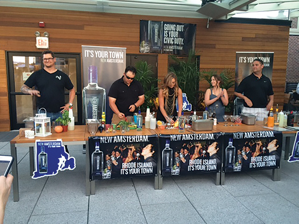 Johnson Brothers Hosts New Amsterdam Vodka Industry Night