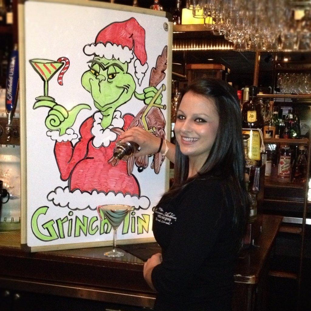 Serving Up: Carmen Anthony’s Grinch-tini