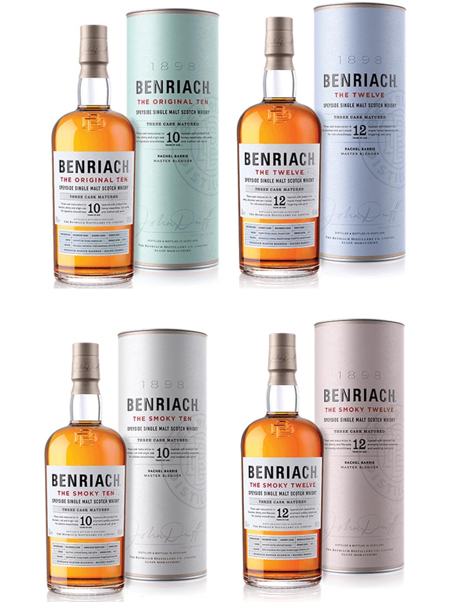 Benriach Scotch Bottles Up New Design and Expressions