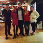 Malcolm Nicholls; Whitney Algieri, Owner, Madison Wine Shop; Benedetto Baracchi, Winemaker; Tracie Gunning; and Morgan Carlow.