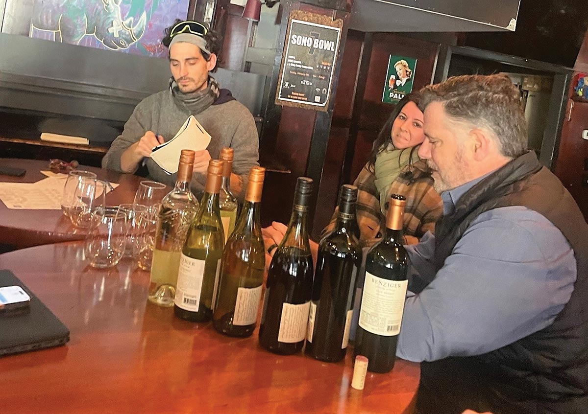 Eder Bros. Hosts Benziger Family Winery Visit