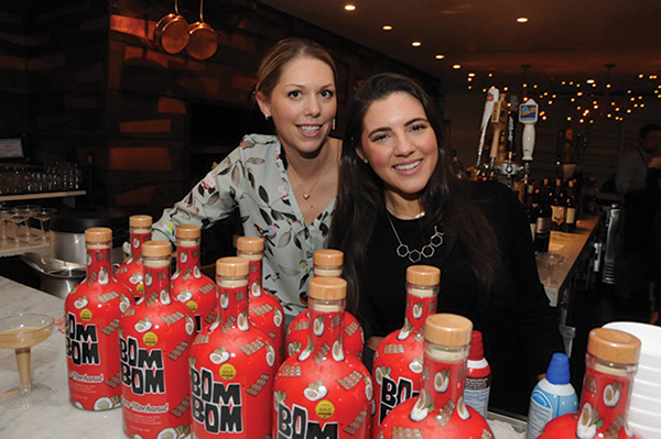 Eva Maria Janerus, CEO, Bom Bom Brands with Sarah Friedson, Promotions Specialist.