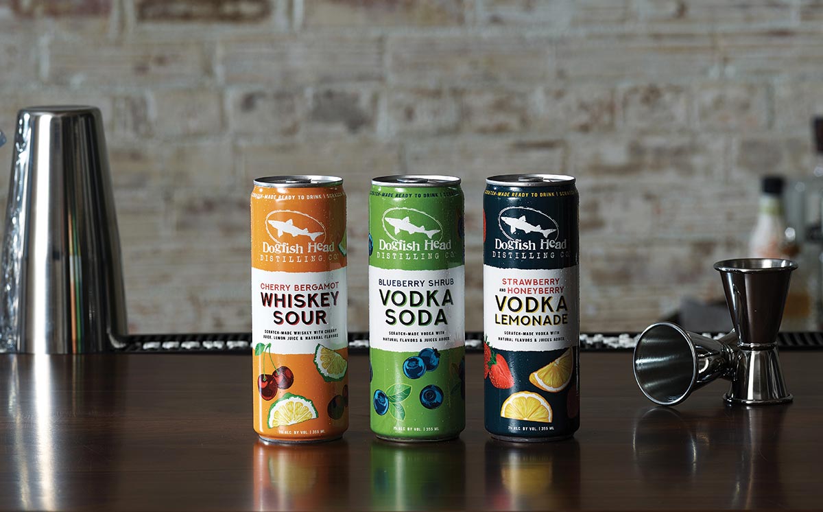 Dogfish Head Launches Ready-to-Drink Canned Cocktails