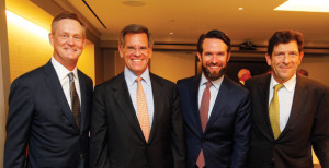 Greg Baird, President & CEO; W. Rockwell Wirtz, Co-Chairman of the Board; Daniel Wirtz, Vice-Chairman; and Charles Merinoff, Co-Chairman of the Board