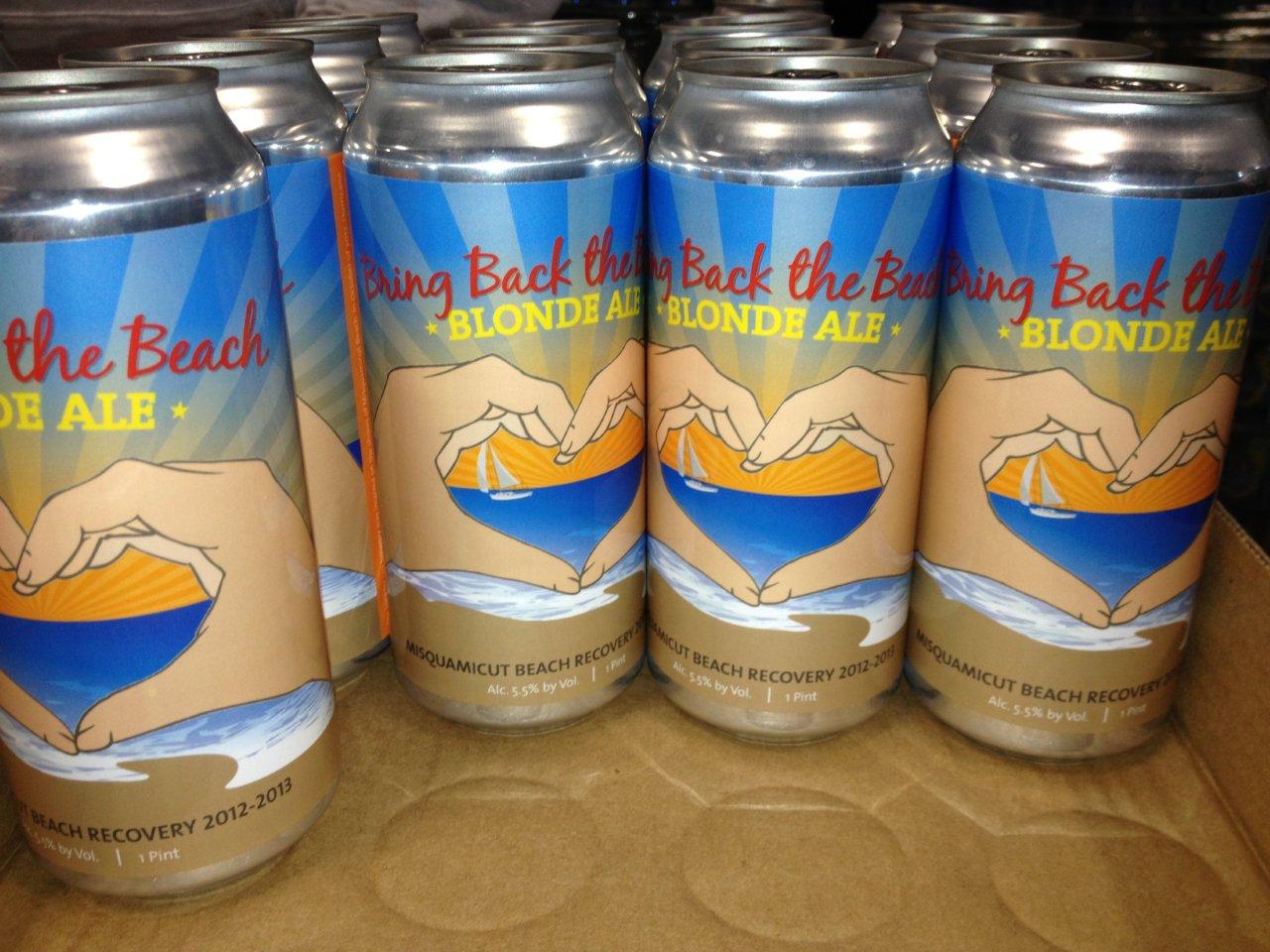 “Bring Back the Beach” Blonde Ale Launched