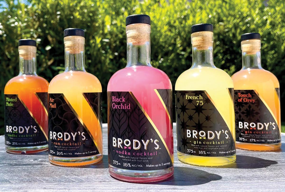 Brody’s Crafted Cocktails Offered via Brescome Barton