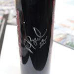 During the event at Gillette Stadium, Ceniccola also met Peter Brock, who played center and guard for 12 seasons with the New England Patriots. Brock signed a bottle of Piu Facile wine for Ceniccola.