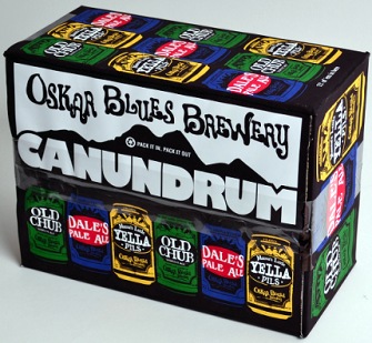 OSKAR BLUES BREWERY LAUNCHES CANUNDRUM MIXED 12-PACK