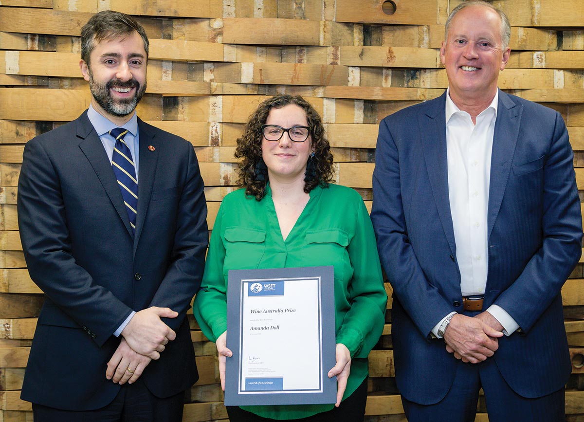 CDI Employee Earns WSET Wine Australia Award