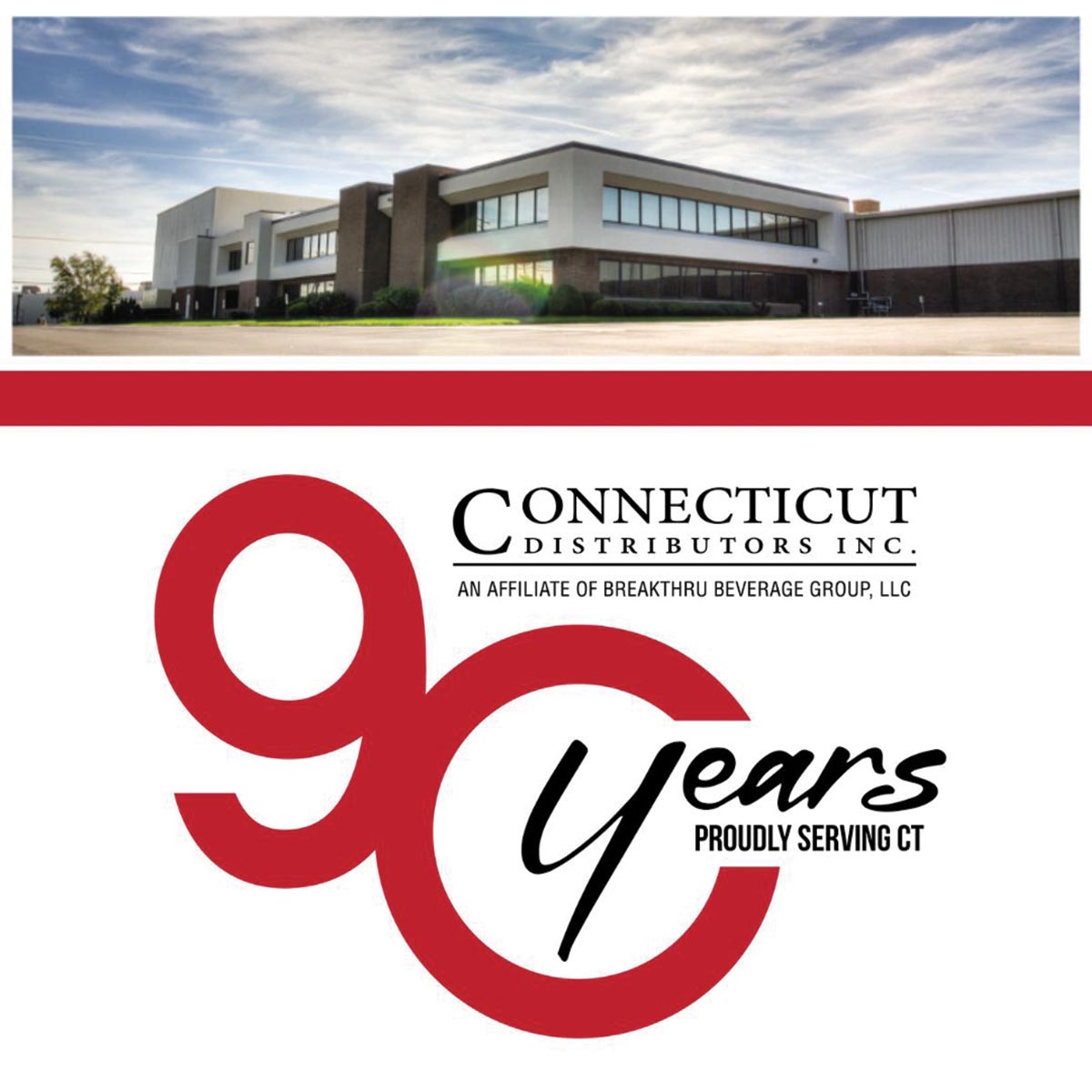 Connecticut Distributors, Inc., Celebrates 90 Years