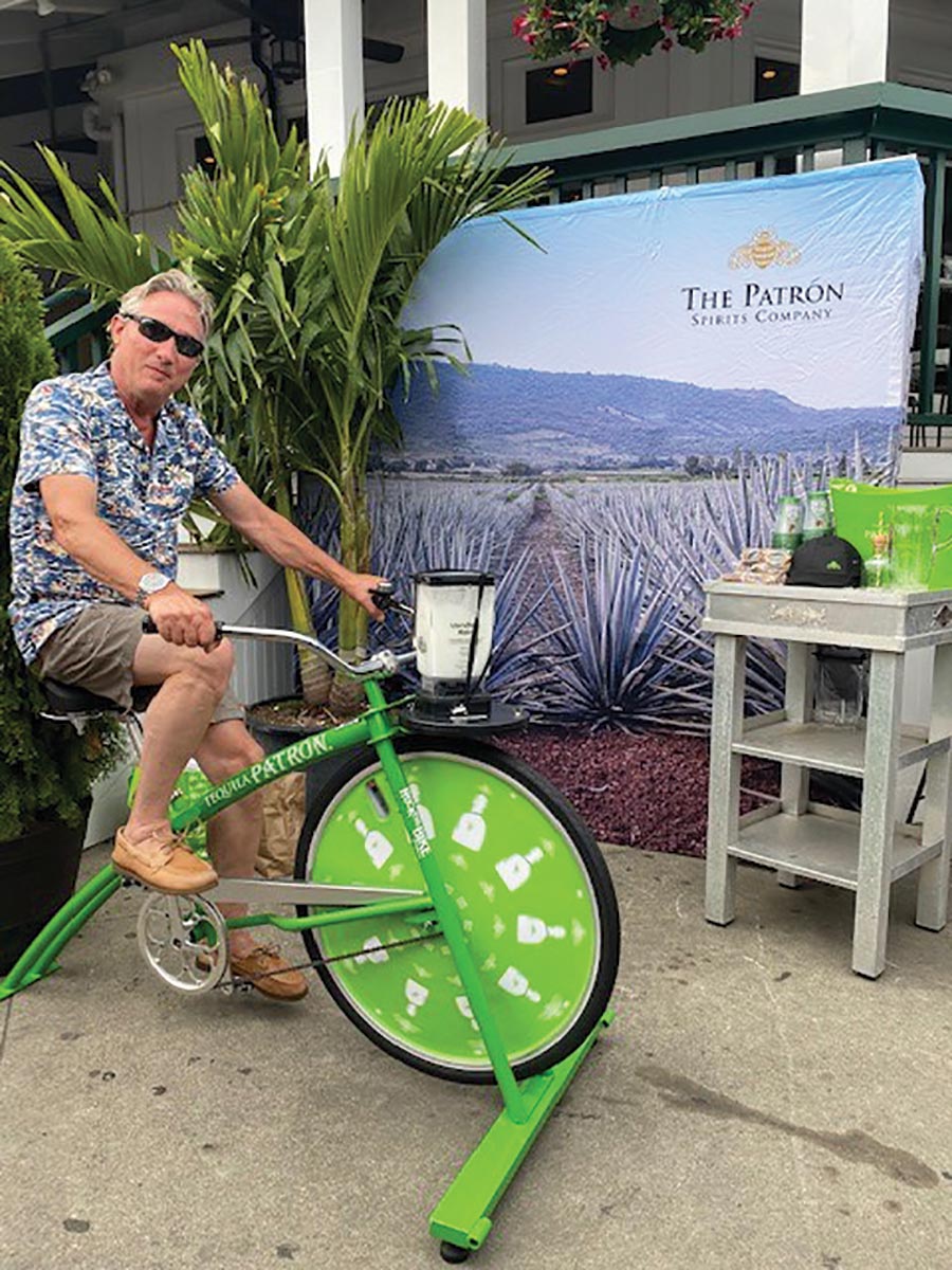 Patrón Tequila Blender Bike Creates Buzz at Venues