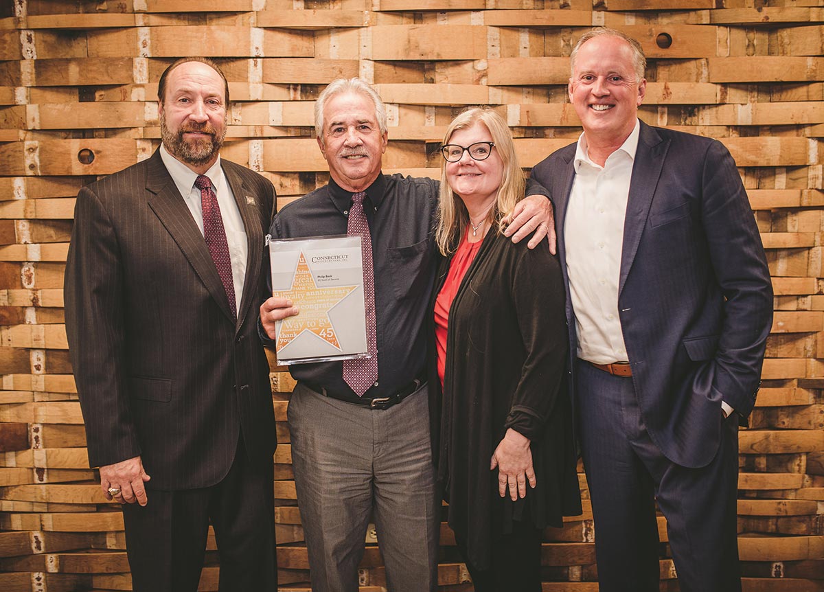 45-Year Sales Veteran Honored at Connecticut Distributors, Inc.