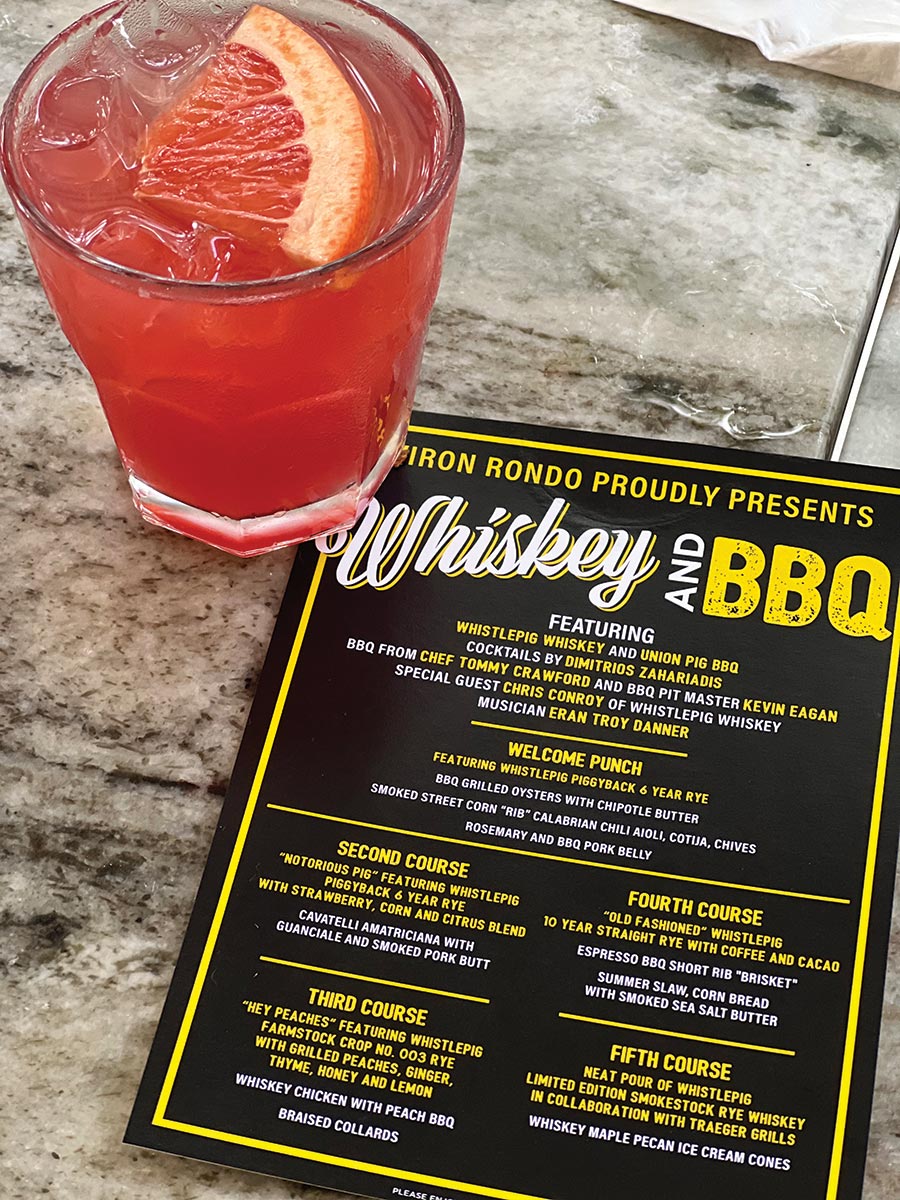 BBQ Dinner Celebrates New WhistlePig Whiskey