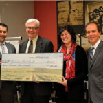 Paul Fede, Regional Manager New England, Pernod Ricard; Tom Talmadge, Business Manager, CDI; Sarah Morocco, Events and Promotions Manager, Connecticut Food Bank; and Brian Albenze, President, CDI.