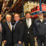 Brian Albenze; Gene Luciana, Chief Financial Officer, Charmer Sunbelt Group, Mayor Harkins; Charles Merinoff; Terry Backer, State Representative.